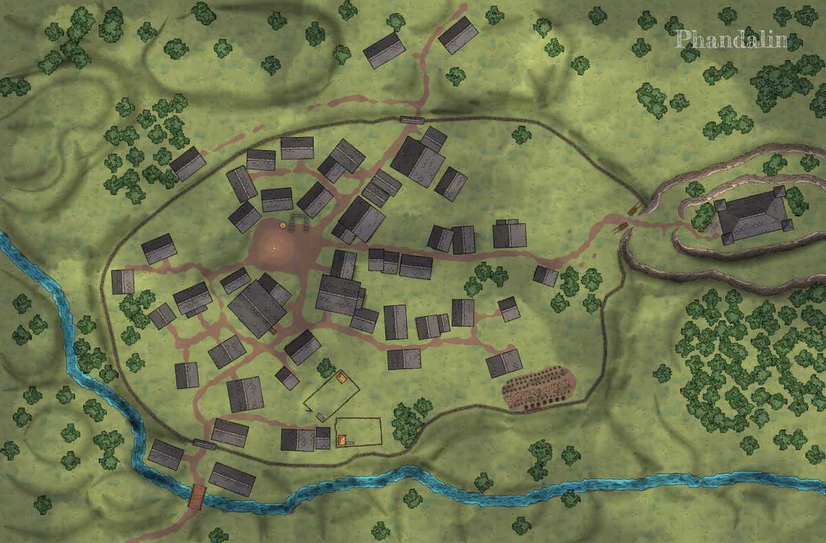 Gates and Livestock in Phandalin