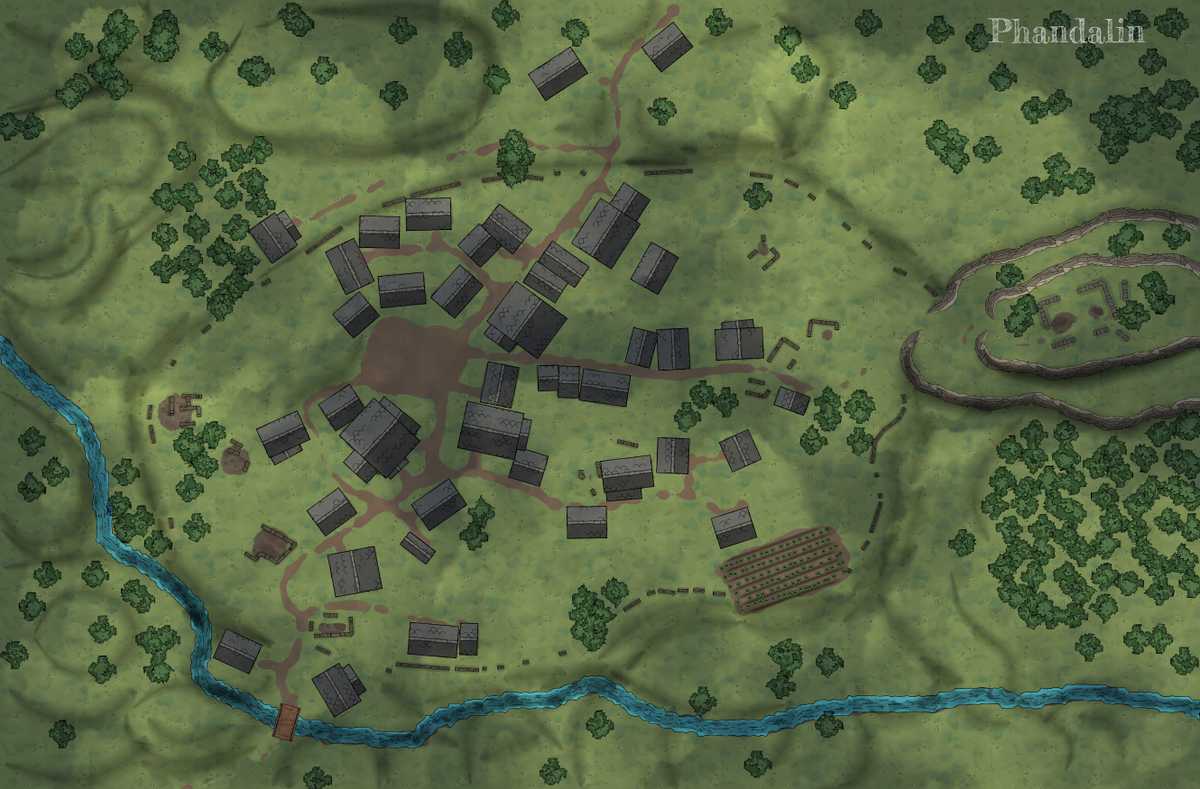Phandalin as in the LMoP Module